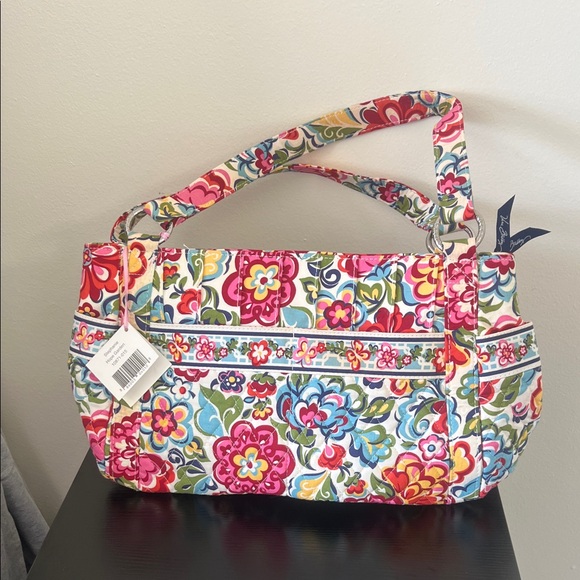 Vera Bradley Handbags - Vera Bradley Floral Quilted Tote in Pink Multi